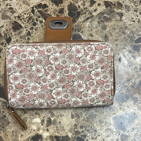 UNIONBAY Floral Clutch - Brown and Pink - Picture 8 of 8